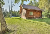 Northern Lights Escape: Authentic Log Cabin with Private Sauna Experience