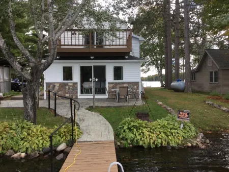 Lakeside vacation rental on Musser lake in north central WI