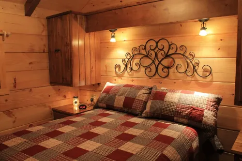 Cabins at the Gap  The Getaway Cabin  1 Bedroom 1 Bath loft