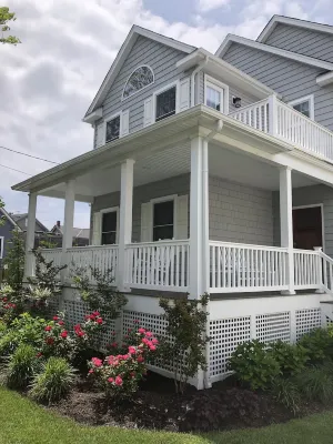 Walkable Location Cape May Home w Pool, 1st-FL Br, Near Dining, Market & Beach - Wifi