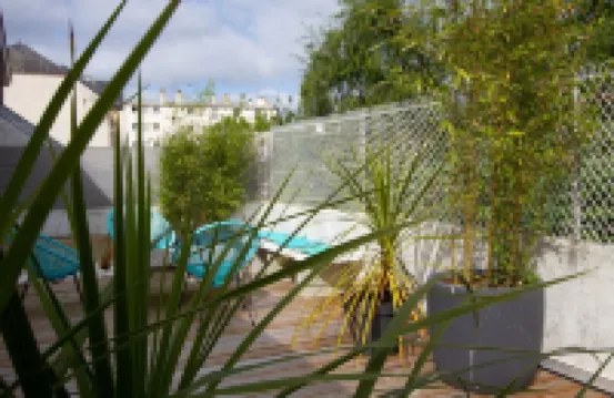 Beautiful spacious apartment with terrace - town center and 2 steps from the beaches - garage