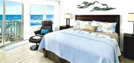 DIRECT BEACH FRONT CONDO!     PANORAMIC OCEAN VIEW!  NO DRIVE BEACH! Отели в г. Ормонд Бич