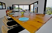 Villa panoramic sea view/heated pool/tennis