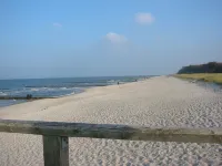 Apartment with a sophisticated atmosphere behind the dike directly on the beach - 비치