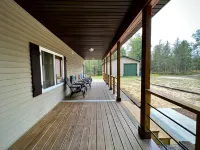 Recently Constructed, Little O Cabin Close to Baldwin-Wolf Lake