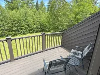 Steps to Sherburne Base Lodge and Lift at Burke Mountain Hotels in Burke