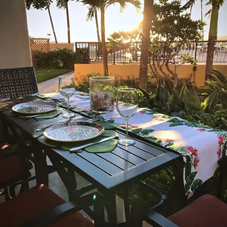 Fabulous Beachfront Property - Ground Floor Corner Unit Steps to the Beach!