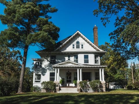 Large Historic Estate on the shores of Lake Winona