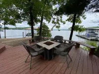 Lake House with Gorgeous Views and Huge Dock  - 5 Stairs to the Dock!