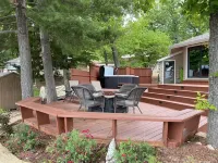 Lake House with Gorgeous Views and Huge Dock  - 5 Stairs to the Dock!