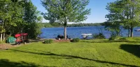 Year-round garage apartment on Lake Wassookeag with full amenities.