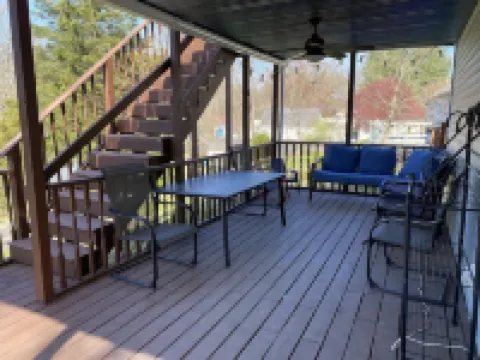 Country retreat in the city.