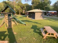 Glamping Family Cabin  - floating/fishing/golfing Illinois River near Tahlequah