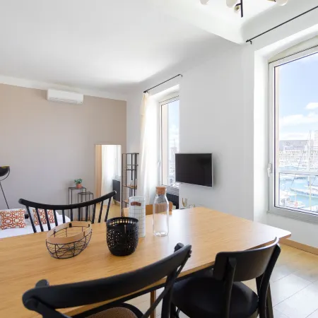 Le Rive Neuve Standing Vieux-Port - Appartement 1 Chambre 4 Pers Vue Mer Clim