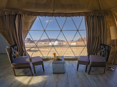 Wadi Rum UFO Luxotel - Campsite