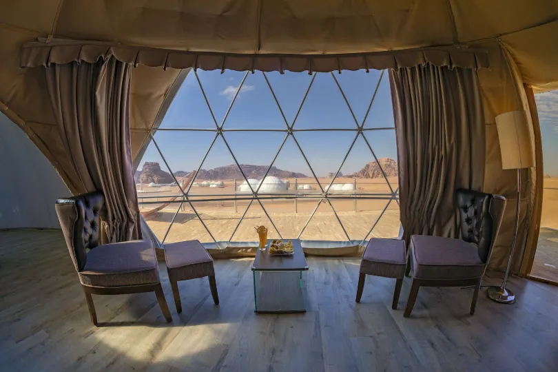 Wadi Rum UFO Luxotel - Campsite