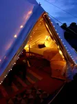 6m Emperor Tent Near Whitby with Log Burner Hotels in Staithes