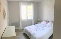 House with garden near Pontaillac beach (surf school + casino)