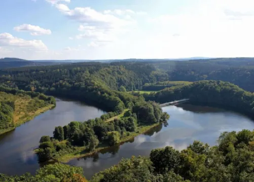 Wohnung in Burgk Nahe der Saale Отели в г. Заале-Орла
