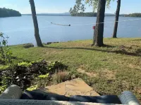 Lake house with million dollar view & hot tub