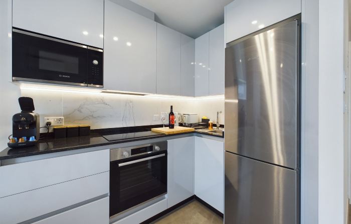 E1 Spacious Studios, Sea and Beach Views, High Floor
