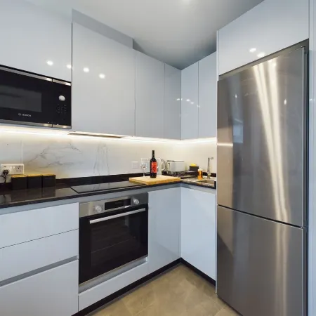 E1 Spacious Studios, Sea and Beach Views, High Floor