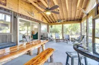 Dock & Views! Waterfront Baisden's Bluff Home - 3-Star