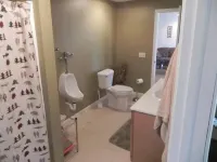 Basement Bedroom Suite in the country with Hot Tub