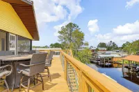 'Sunny Side up' Canal-Front Getaway w/ Dock! - 3-Star