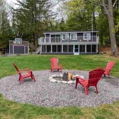 Muskoka lakefront,private sand beach ,cosy-family cottage Hotel Exterior