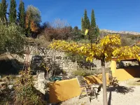 In a postcard setting! Villa 10 people Drome Provençale 뷰이-레-바호니 호텔