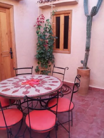 Small typical house in Moroccan village