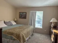 3-bedroom lakefront cabin with WiFi, AC and a private dock.  Bring the family!