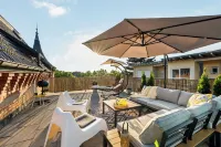 LubuNest3 | Terrace with barbecue & private parking space