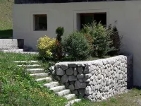 Spacious, comfortable, quiet, sunny farmhouse with views of Mt Blanc near Megève