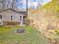 Idyllic Creekside Bryson City Gem w/ Fire Pit! Hotels in Swain County