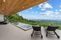 Mountainside Home with Modern Design Sweeping Ocean Views & Private Swimming Pool