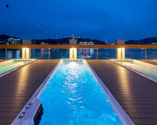 Yeosu Haerang Hostel Pension Hoteles cerca de Faro Hamel