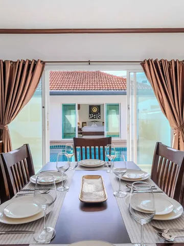 รูปภาพของ2 ห้องนอนพร้อมสระว่ายน้ำใกล้ชายหาด วี267