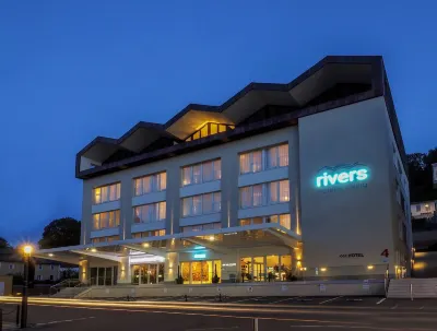 Apparthotel Rivers Passau Отели рядом с достопримечательностью «Dreiflüsse-Eck»