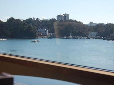 ホテルからの眺望 胡蝶蘭の写真