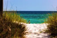 Gulf View Condo with Pool & Grills. Minute walk to Beach. Pet-Friendly! - Villas
