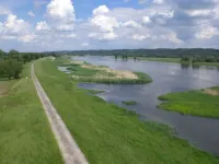 3 star apartment with pool, family friendly, with dog, near the lake in great nature Hotels in Angermunde