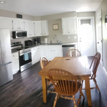 Freshly updated apartment with ample outdoor space