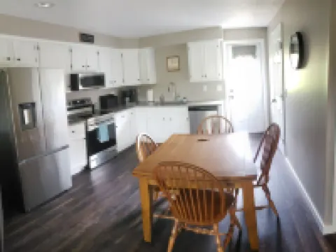 Freshly updated apartment with ample outdoor space