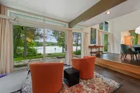 Modern Lake House w/ Hot Tub, Game Room & Relaxing Views