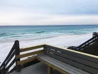 Gorgeous Gulf Front Condo on 30A! Back Porch Opens to Private Beach