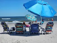 One block from the beach!  Cozy beach condo near restaurants and shopping. - Beach