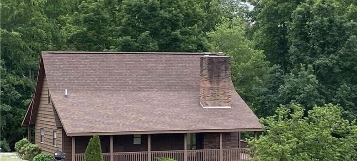 Elegant view at Longwood Cabin Hotels in Caldwell County