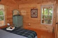Luxury cabins in the foothills of the Blue Ridge Mountains